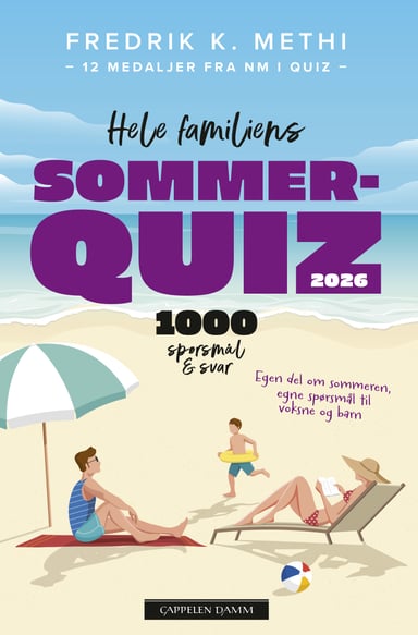 Omslag av "Hele familiens sommerquiz 2026"