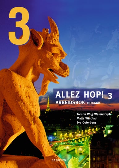 Omslag av "Allez hop! 3 Arbeidsbok"