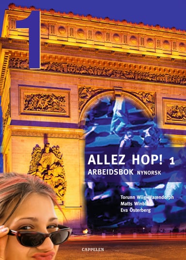 Omslag av "Allez hop! 1 Arbeidsbok"