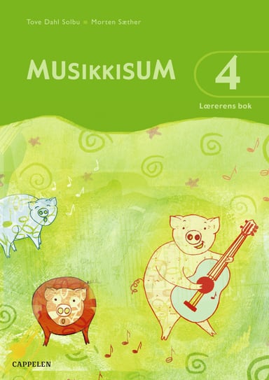 Omslag av "MusikkisuM 4 Lærerens bok"