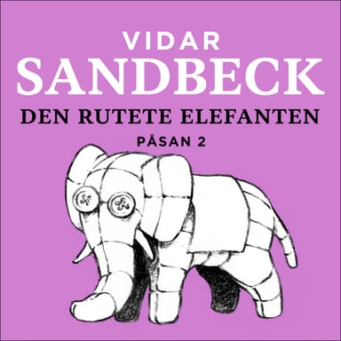 Omslag av "Den rutete elefanten"