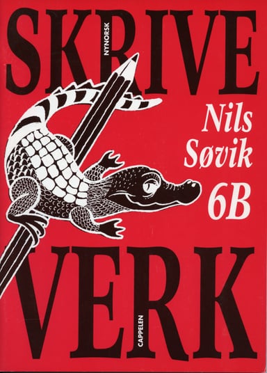 Omslag av "Skriveverk 6B Stavskrift"