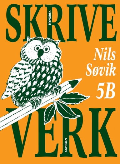 Omslag av "Skriveverk 5B Stavskrift"