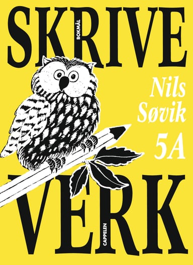 Omslag av "Skriveverk 5A Løkkeskrift"