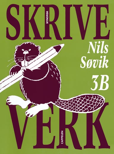 Omslag av "Skriveverk 3B Stavskrift"