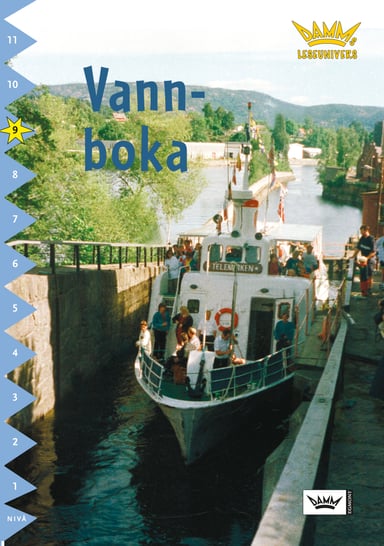 Omslag av "Damms leseunivers 1: Vannboka"