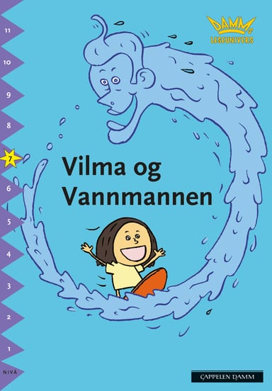 Omslag av "Damms leseunivers 1: Vilma og Vannmannen"