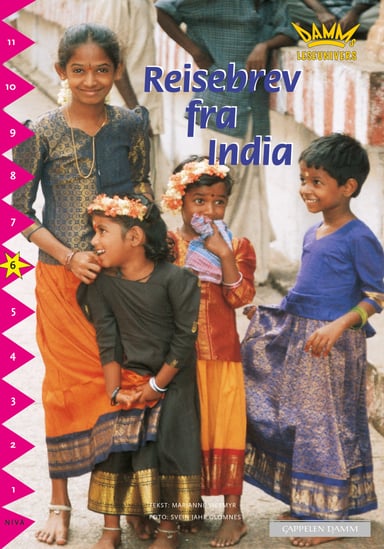 Omslag av "Damms leseunivers 1: Reisebrev fra India"