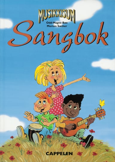 Omslag av "MusikkisuM Sangbok"