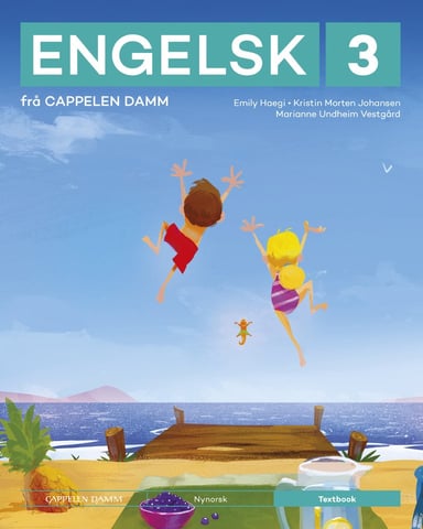 Omslag av "Engelsk 3 frå Cappelen Damm Textbook"