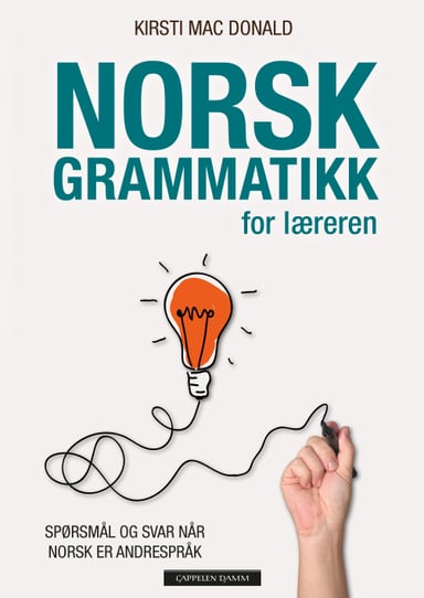 Omslag av "Norsk grammatikk for læreren"