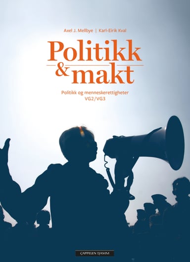 Omslag av "Politikk og makt (2018)"