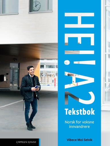 Omslag av "Hei! A2 Tekstbok (2022)"