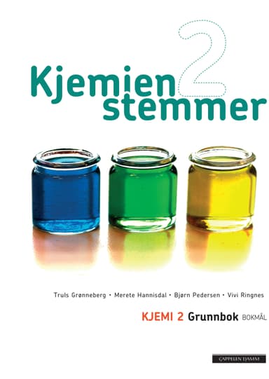 Kjemien stemmer Kjemi 2 Grunnbok (2013)