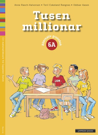 Omslag av "Tusen millionar 6A Alternativ grunnbok"