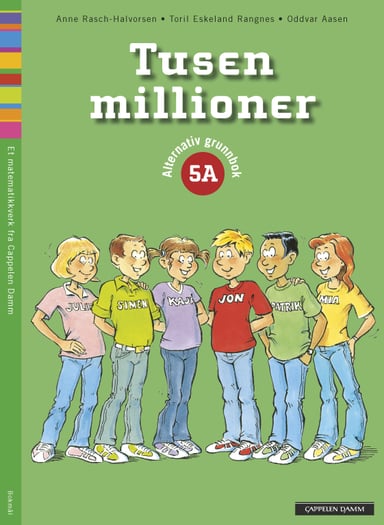 Omslag av "Tusen millioner 5A Alternativ grunnbok"