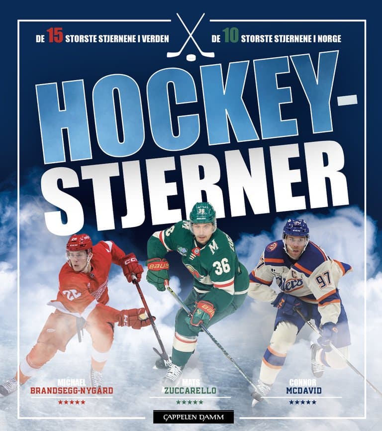 Omslag Hockeystjerner (Innbundet)