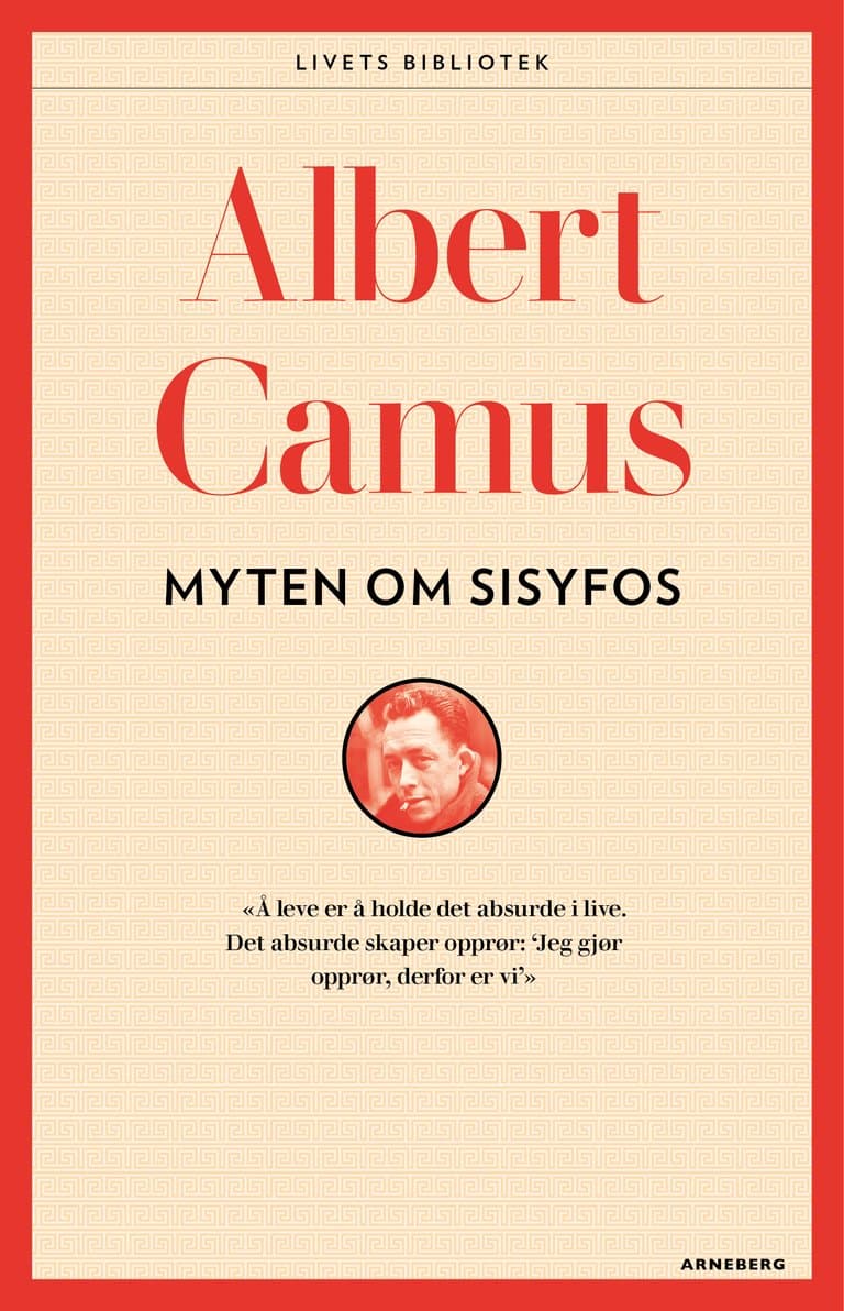 Omslag Myten om Sisyfos av Albert Camus (Heftet)