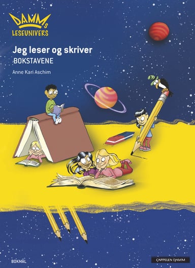 Omslag av "Jeg leser og skriver - Bokstavene"