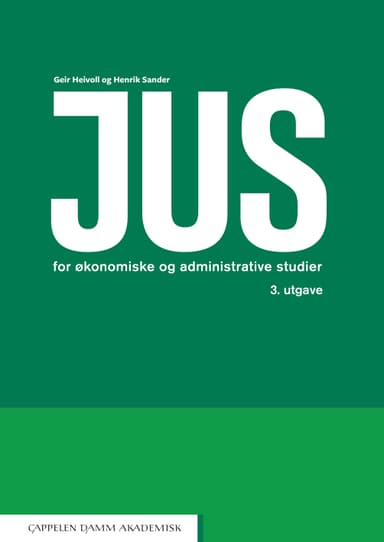Jus for økonomiske og administrative studier
