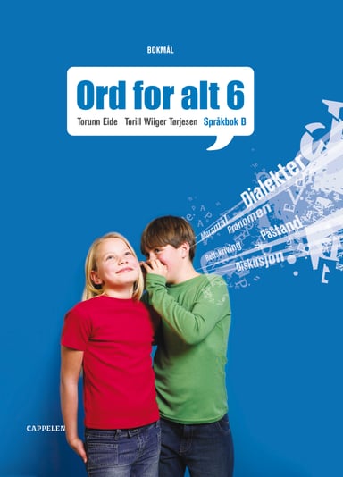 Omslag av "Ord for alt Ny utgave 6 Språkbok B"