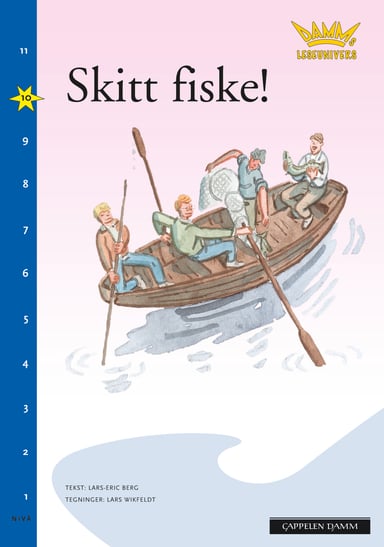 Omslag av "Damms leseunivers 1: Skitt fiske!"