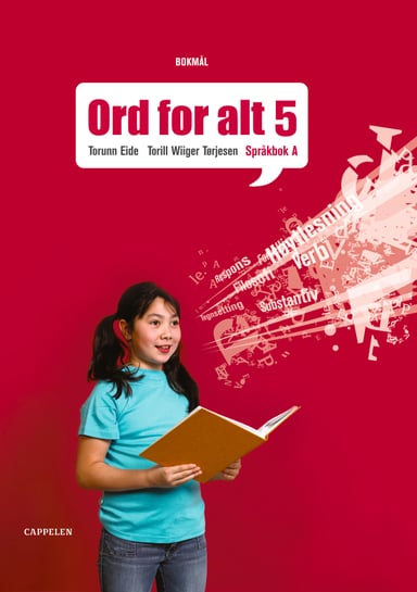 Omslag av "Ord for alt Ny utgave 5 Språkbok A"