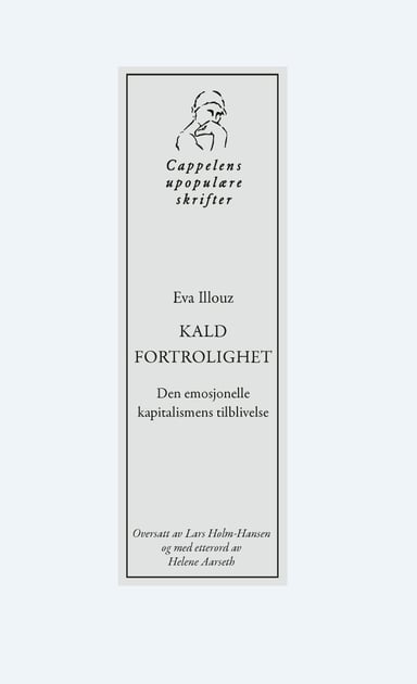 Omslag av "Kald fortrolighet"