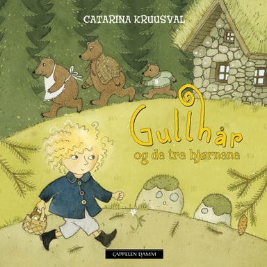 Omslag av "Gullhår og de tre bjørnene"