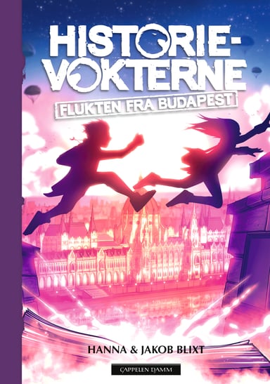 Omslag av "Historievokterne: Flukten fra Budapest"