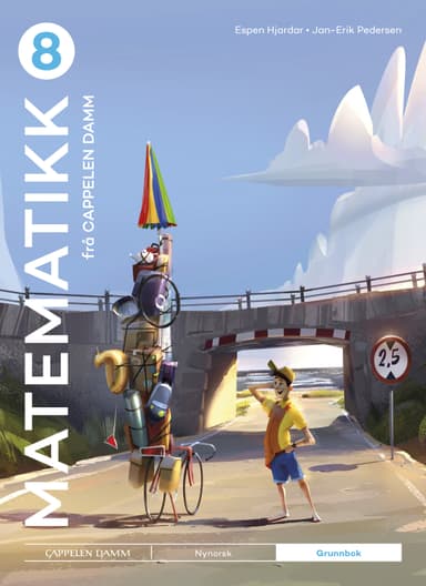 Matematikk 8 frå Cappelen Damm Grunnbok
