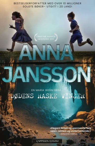 Omslag av "Dødens raske vinger"