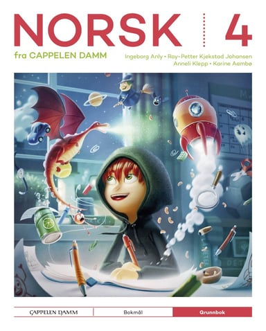 Omslag av "Norsk 4 fra Cappelen Damm Grunnbok"