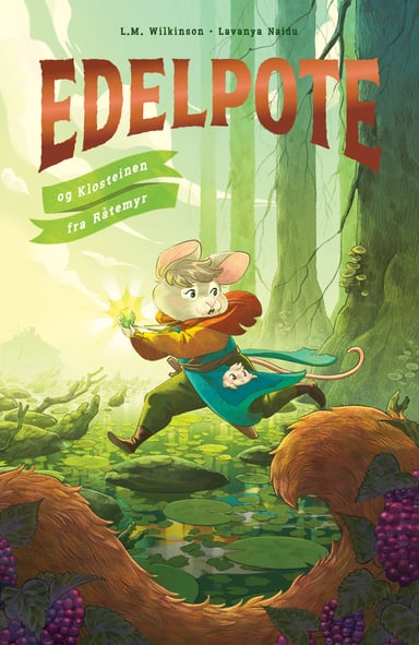 Omslag av "Edelpote og Klosteinen fra Råtemyr"