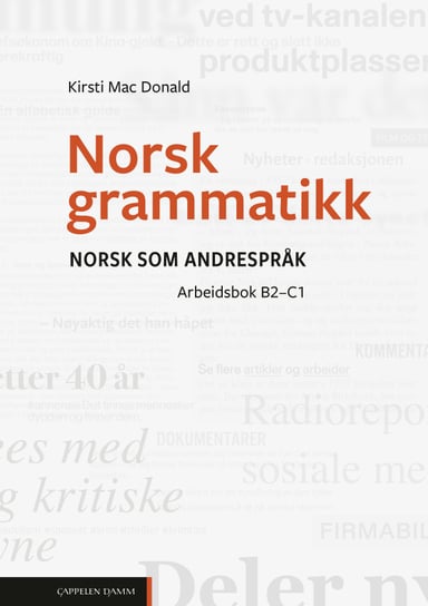 Omslag av "Norsk grammatikk. Arbeidsbok B2–C1"