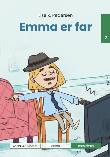 Omslag av "Leseunivers 3: Emma er far"
