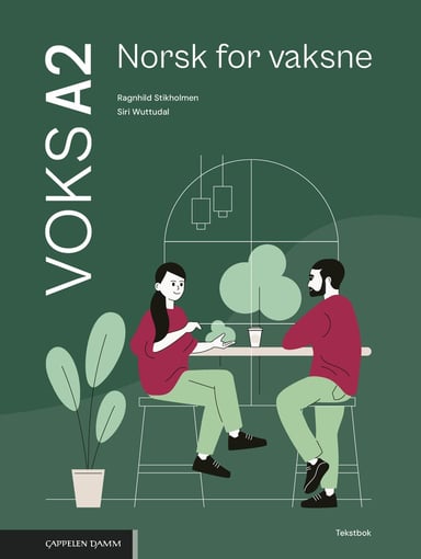 Omslag av "Voks A2 Norsk for vaksne Tekstbok"