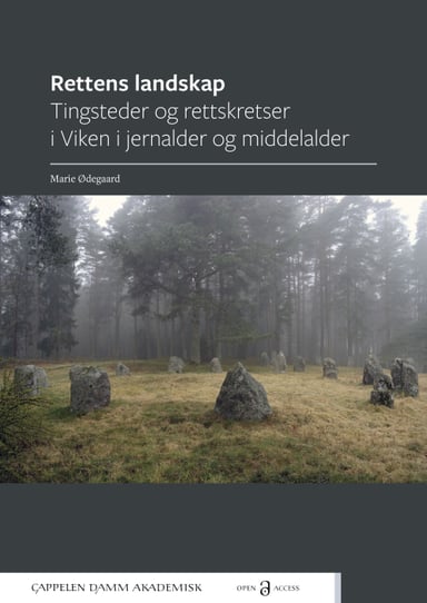 Omslag av "Rettens landskap"