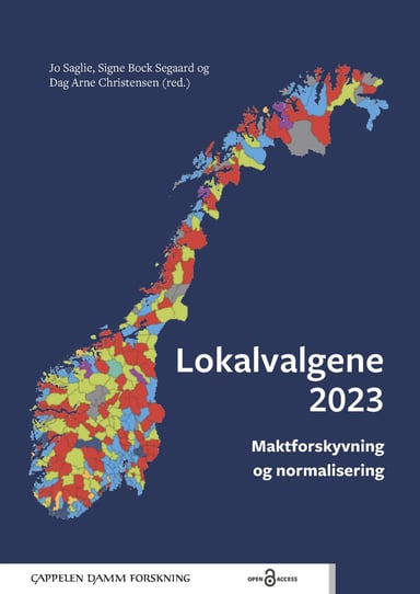 Omslag av "Lokalvalgene 2023"