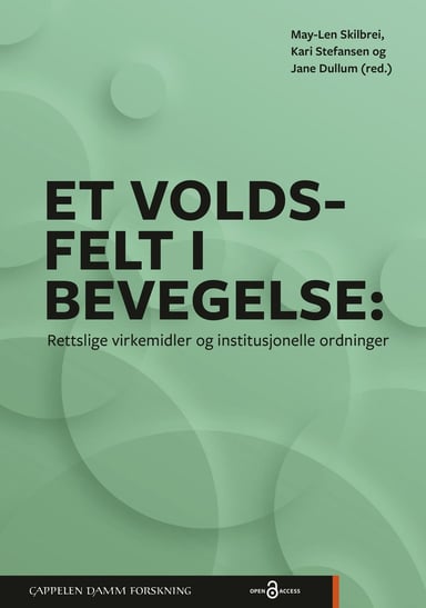 Omslag av "Et voldsfelt i bevegelse"