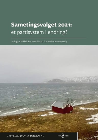 Omslag av "Sametingsvalget 2021: et partisystem i endring?"