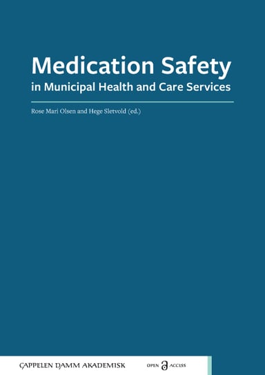 Omslag av "Medication Safety in Municipal Health and Care Services"