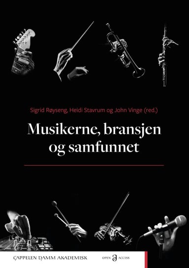 Omslag av "Musikerne, bransjen og samfunnet"