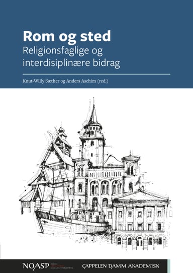 Omslag av "Rom og sted"
