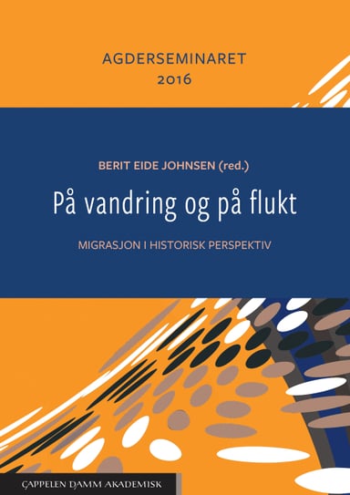 Omslag av "På vandring og på flukt"