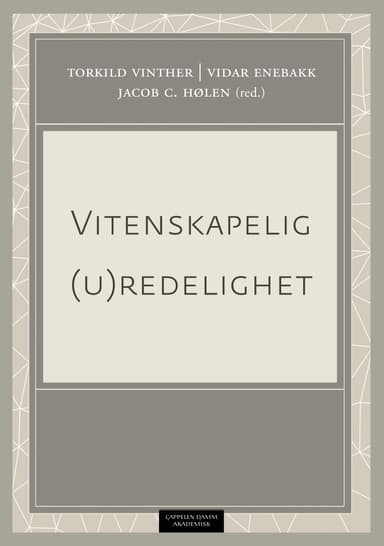 Vitenskapelig (u)redelighet