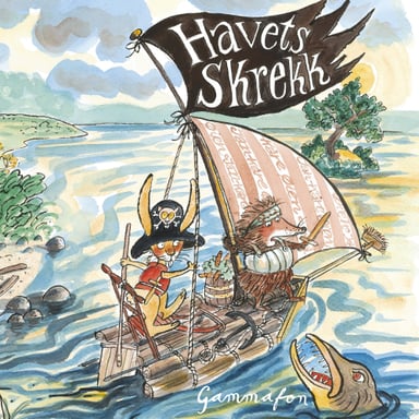 Omslag av "Havets skrekk"
