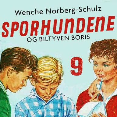 Omslag av "Sporhundene og biltyven Boris"