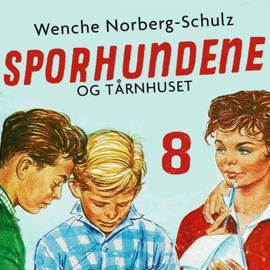Omslag av "Sporhundene og tårnhuset"