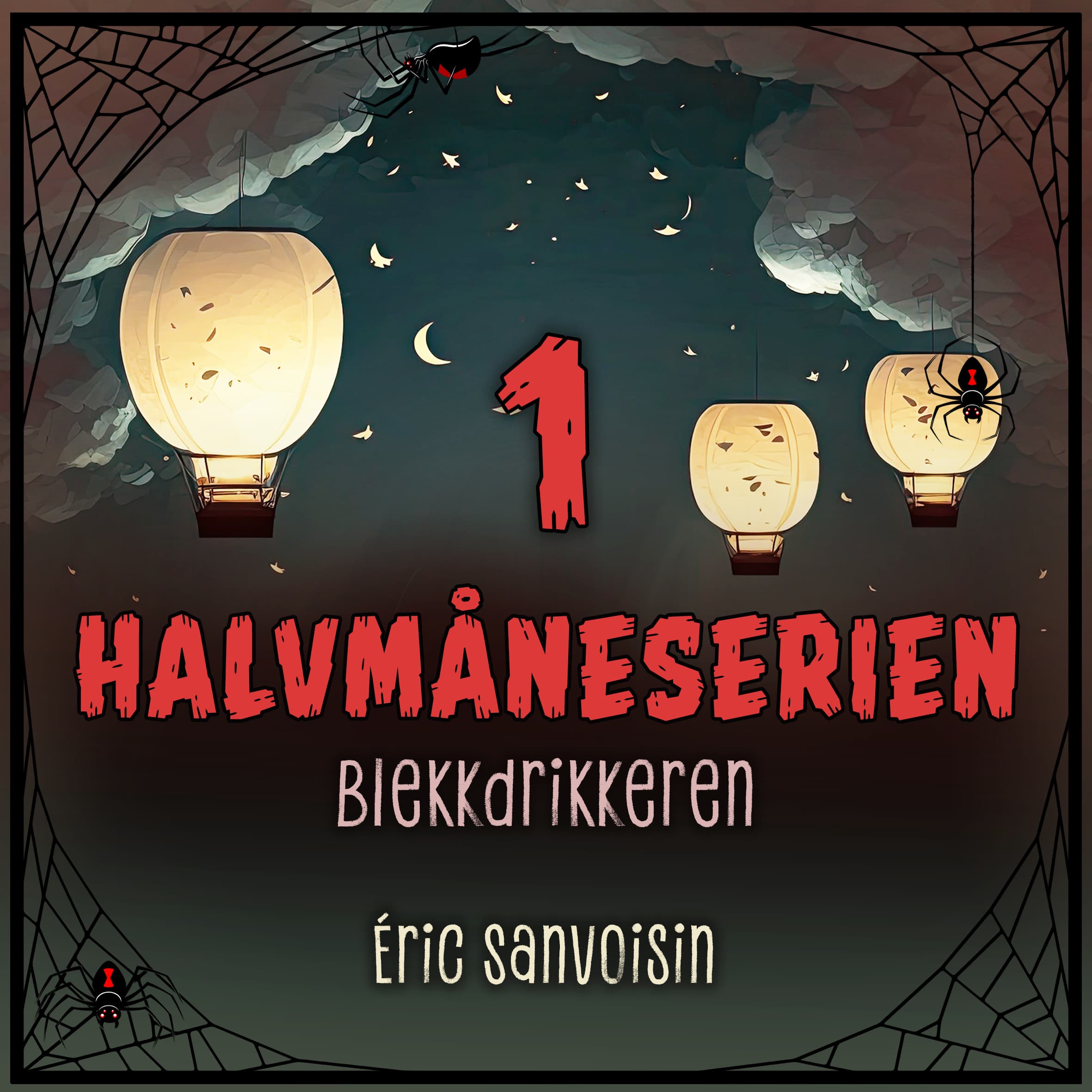 Omslag Blekkdrikkeren av Éric Sanvoisin (Lydbok)